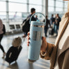 Never Waver "Earn It" 32oz Nomad Tumbler | Insulated Travel Bottle for Motivation & Outdoor Adventure