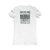 Philadelphia Fans Never Waver W-Leopard Football Women's Favorite Tee