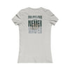 Philadelphia Fans Never Waver W-Leopard Football Women's Favorite Tee
