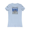 Dallas Fans Never Waver W-Leopard Football Women's Favorite Tee