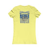 Dallas Fans Never Waver W-Leopard Football Women's Favorite Tee