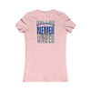 Dallas Fans Never Waver W-Leopard Football Women's Favorite Tee