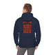 Cleveland Fans Never Waver Unisex Hooded Sweatshirt - Heavy Blend™ by Printify