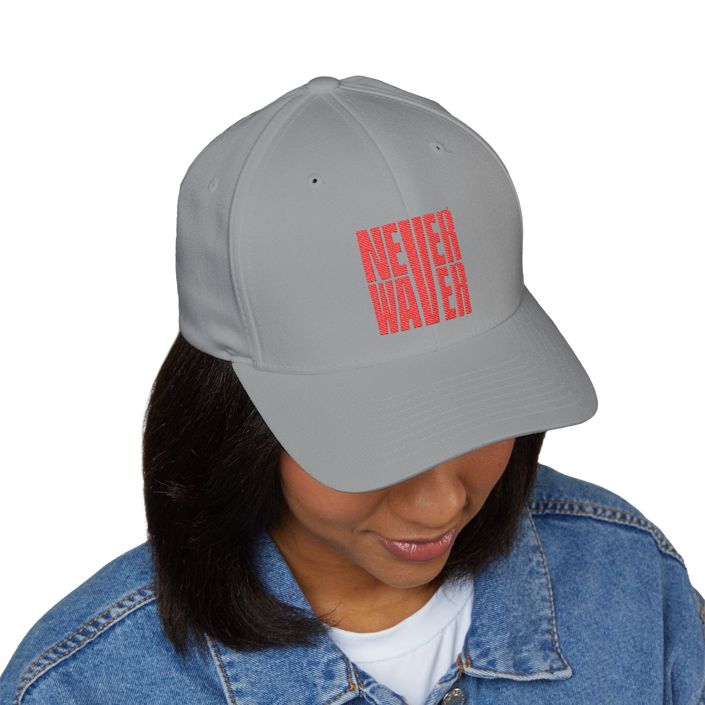 "NEVER WAVER" Hat