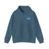 "Detroit Fans NEVER WAVER w Leopard Football" Inspirational Wear Unisex Heavy Blend™ Hooded Sweatshirt