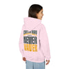 Green Bay Fans Never Waver Youth Heavy Blend Hooded Sweatshirt