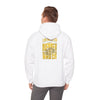 Los Angeles Fans Never Waver w Leopard Football Unisex Heavy Blend™ Hooded Sweatshirt - Cozy, Motivational Apparel for Everyday Wear