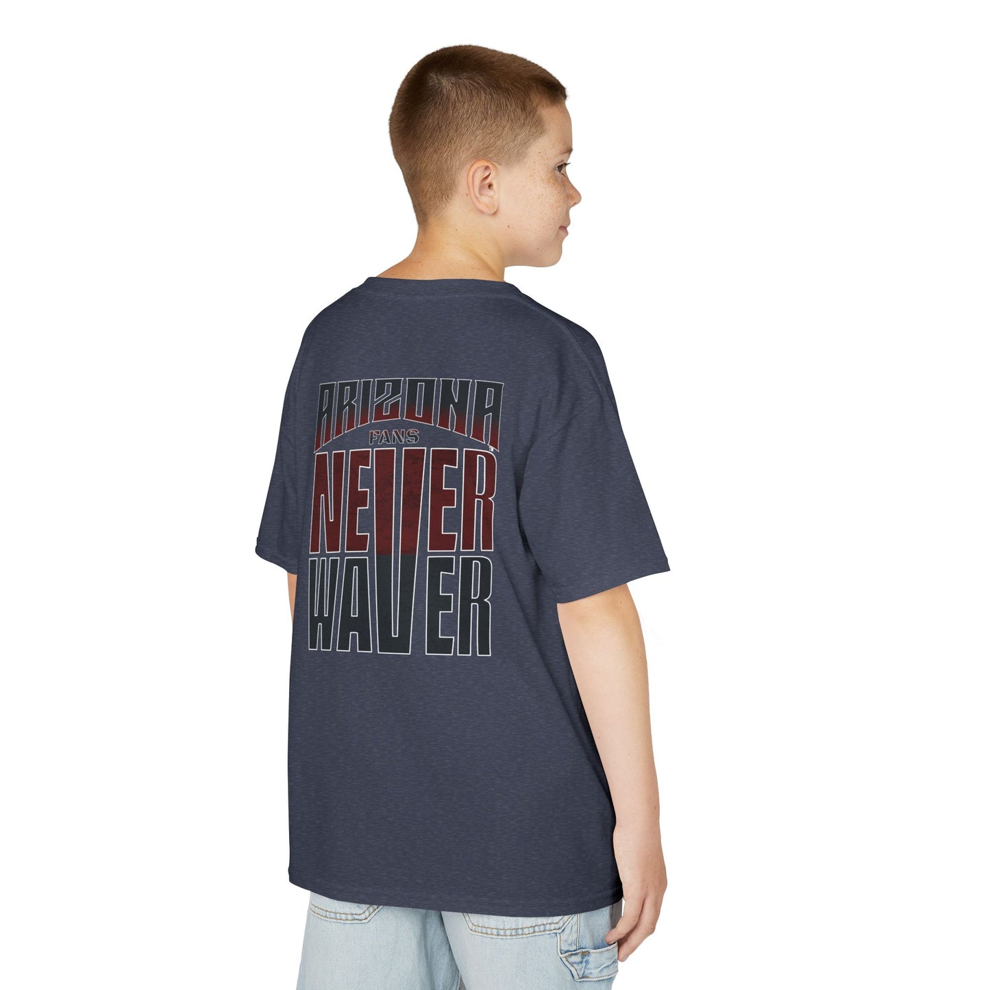Arizona Fans Never Waver Kids Heavy Cotton™ Tee