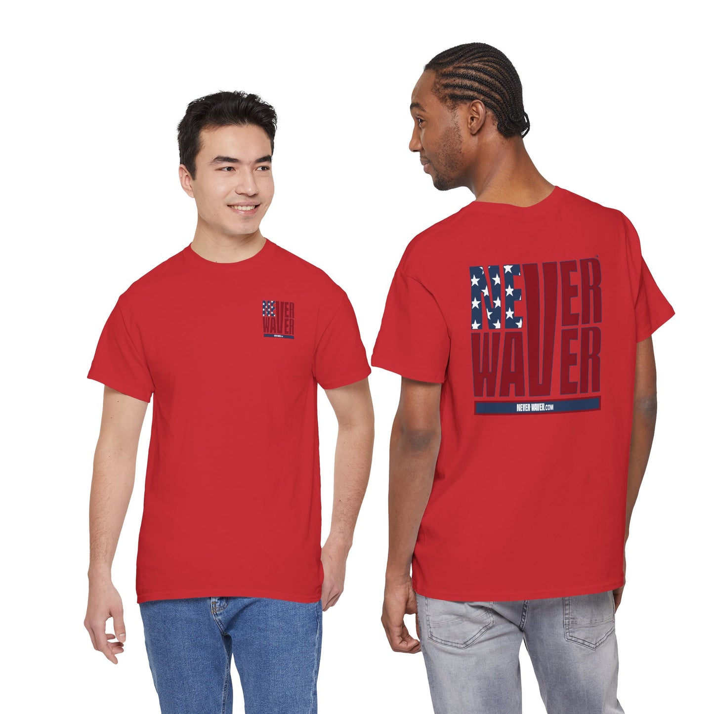 Never Waver Unisex Heavy Cotton Tee