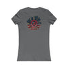 Never Waver Be Red White And a Little Bougie Women's Favorite Tee