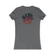 Never Waver Be Red White And a Little Bougie Women's Favorite Tee