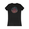 Never Waver Be Red White And a Little Bougie Women's Favorite Tee
