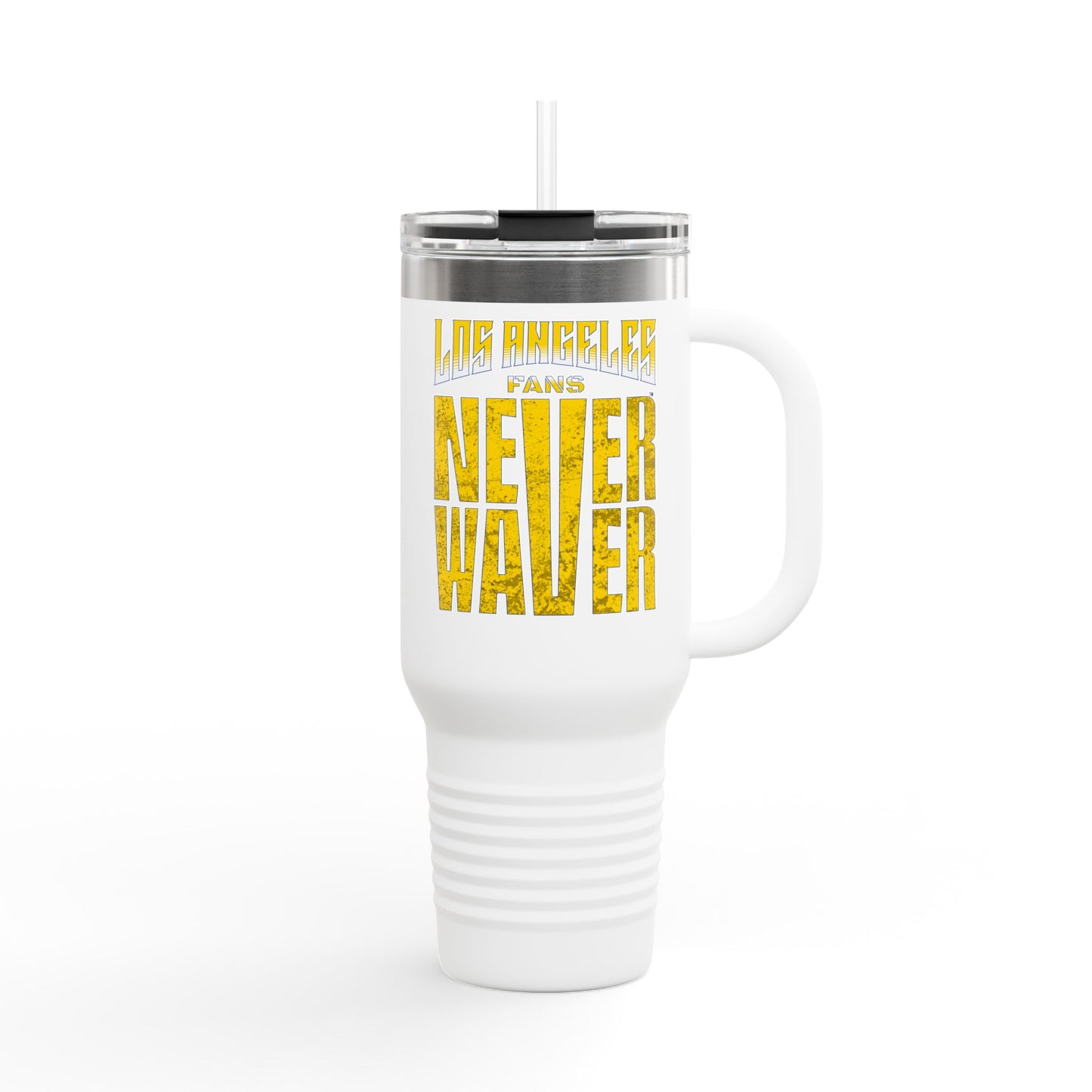 Los Angeles Fans Never Waver Insulated Travel Mug, 40oz