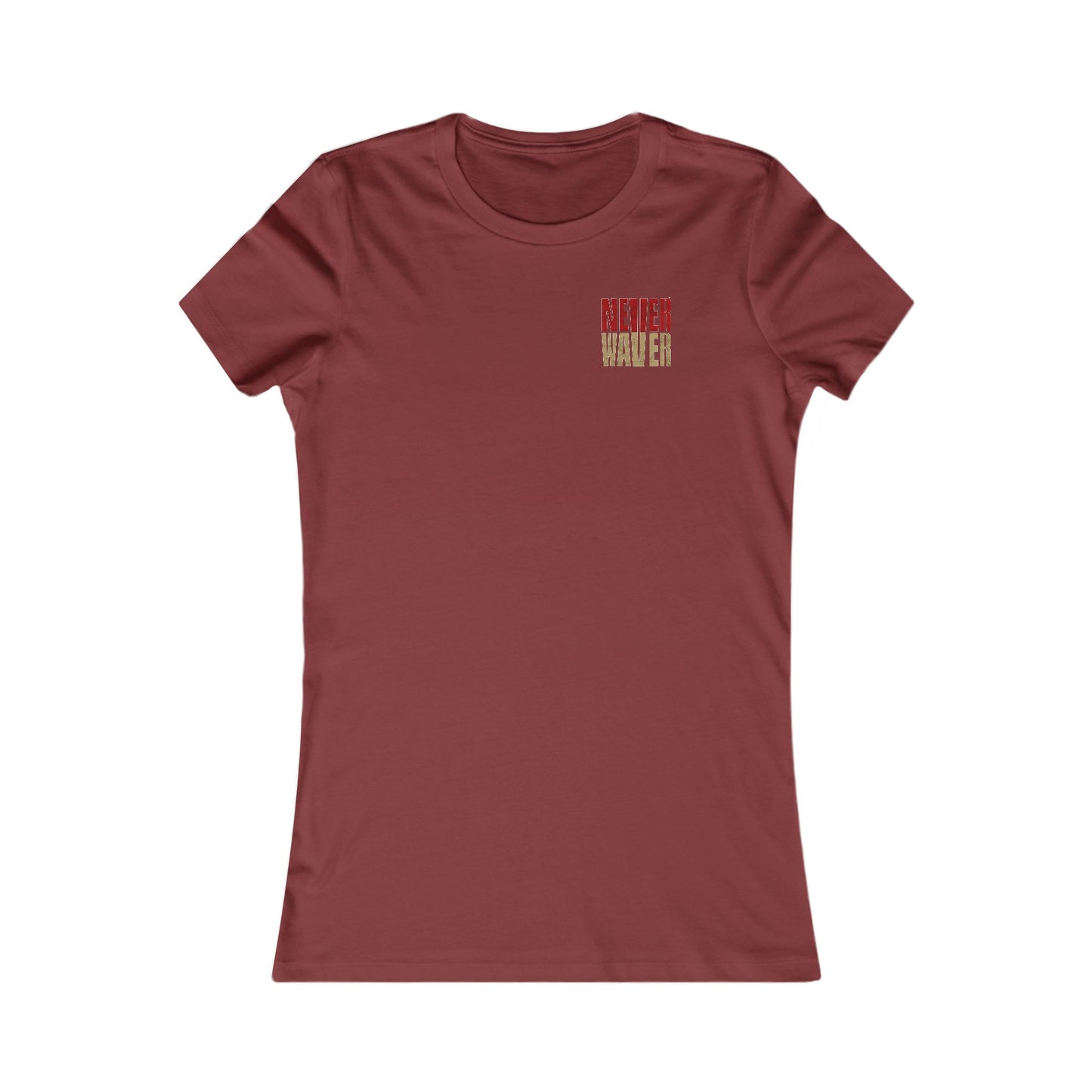 San Francisco Fans Never Waver With Leopard Football Women's Favorite Tee