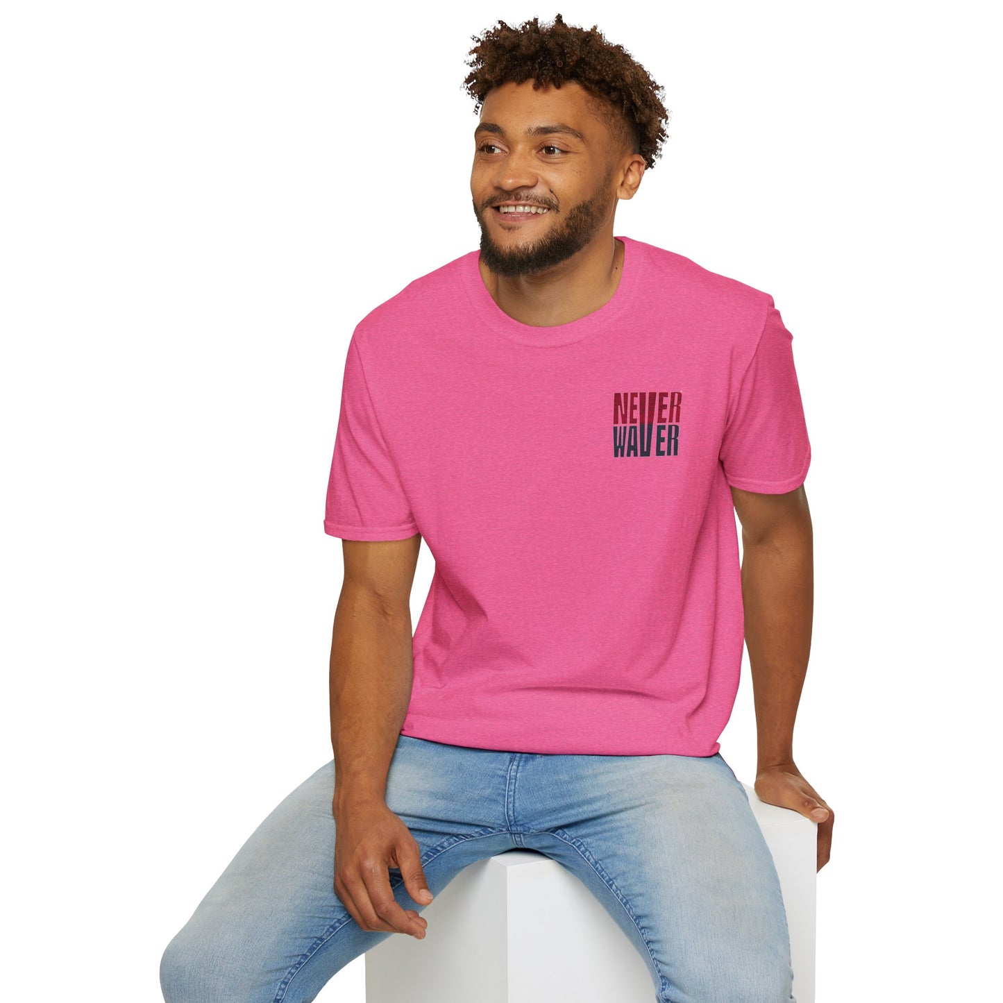 Houston Fans Never Waver Unisex Softstyle T-Shirt