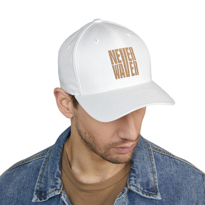 Never Waver Camo Embroidered Cap