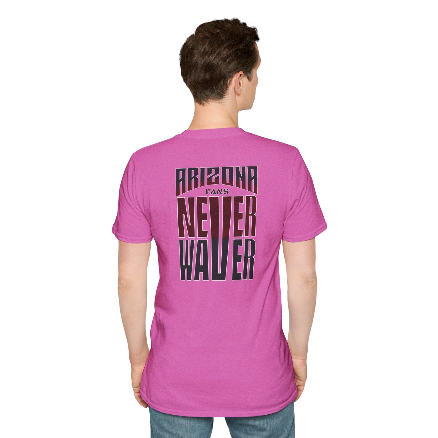 Arizona Fans Never Waver Unisex Softstyle T-Shirt