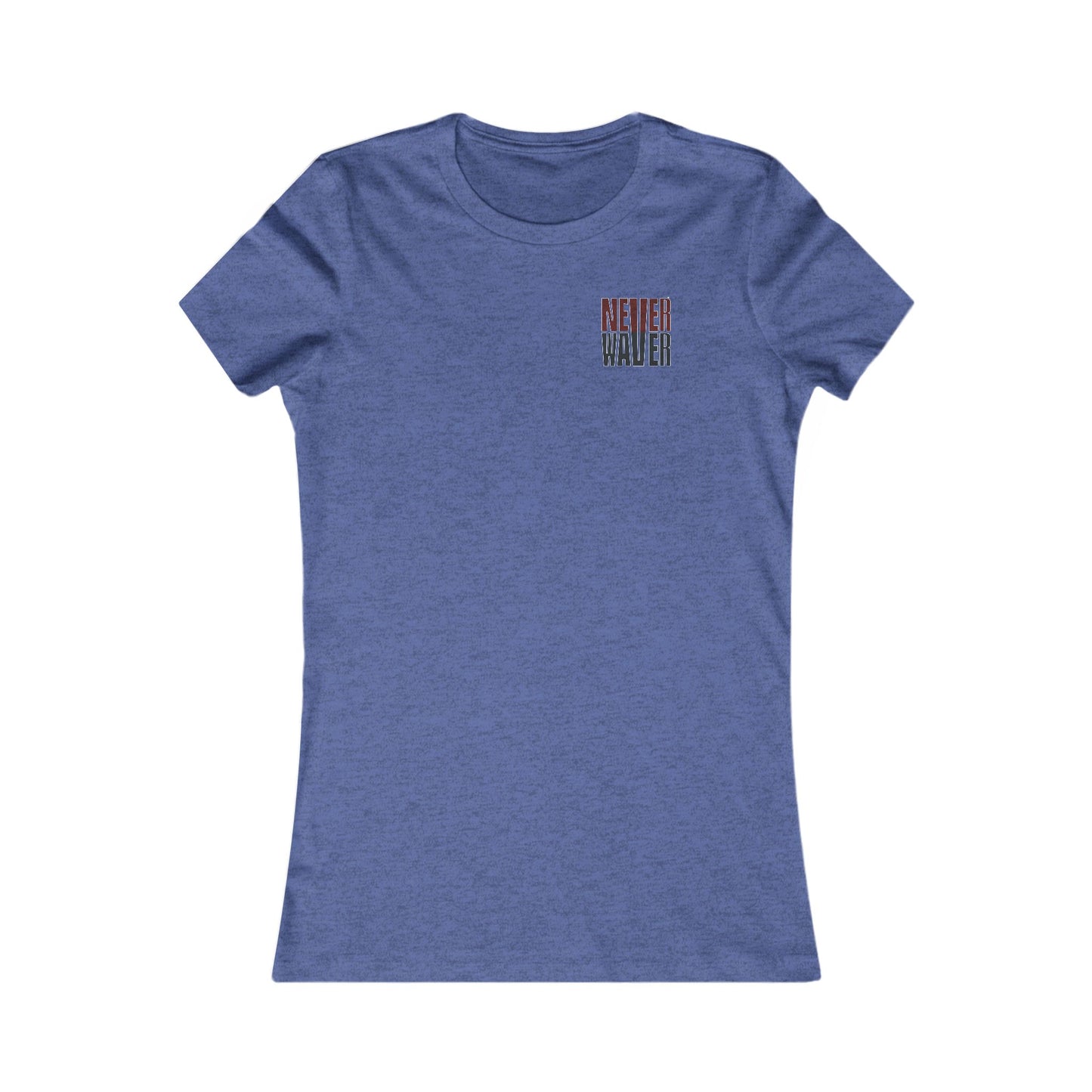 Arizona Fans Never Waver W-Leopard Football Women's Favorite Tee