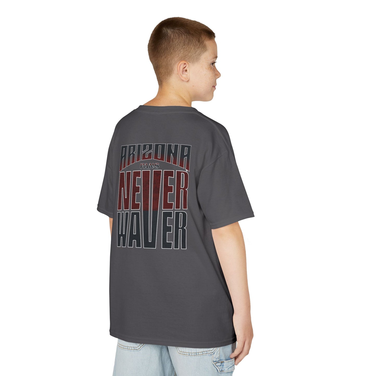 Arizona Fans Never Waver Kids Heavy Cotton™ Tee