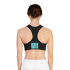 Never Waver Don't Wish For It Work For It Sports Bra (AOP)