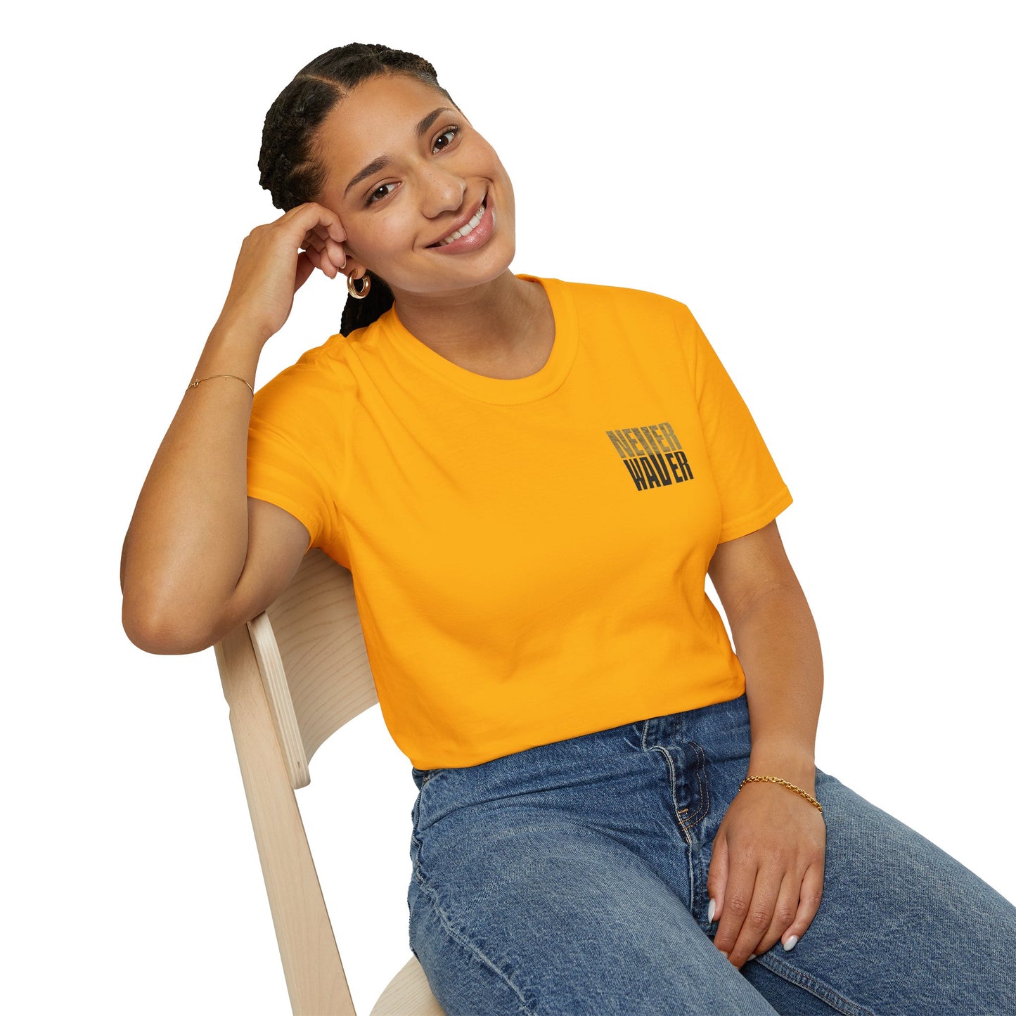 Jacksonville Fans Never Waver Unisex Softstyle T-Shirt