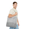 Never Waver Mamma Gray Leopard Tote Bag (AOP)