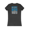 Detroit Fans Never Waver W-Leopard Football Women's Favorite Tee