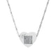 Engraved Heart Necklace You Never Waver