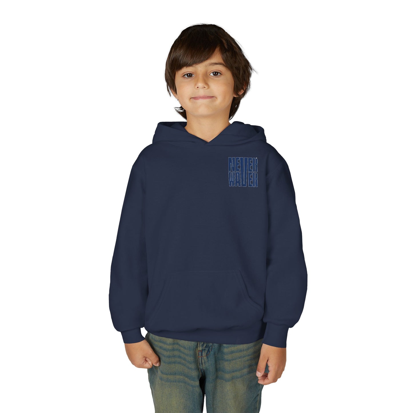 Indianapolis Fans Never Waver Youth Heavy Blend Hooded Sweatshirt