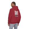 Never Waver” Jesus a bold, eye-catching design that reflects a steadfast faith and confidence in Christ. Hoodie - Unisex Heavy Blend™ Sweatshirt