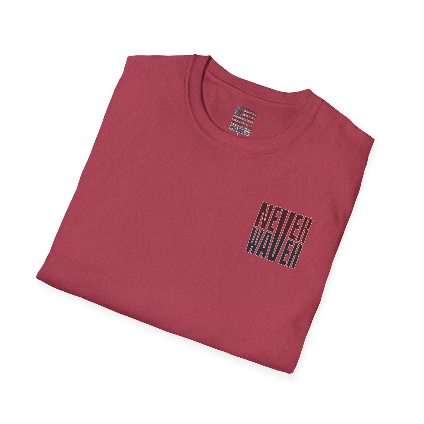 Atlanta Fans Never Waver Unisex Softstyle T-Shirt