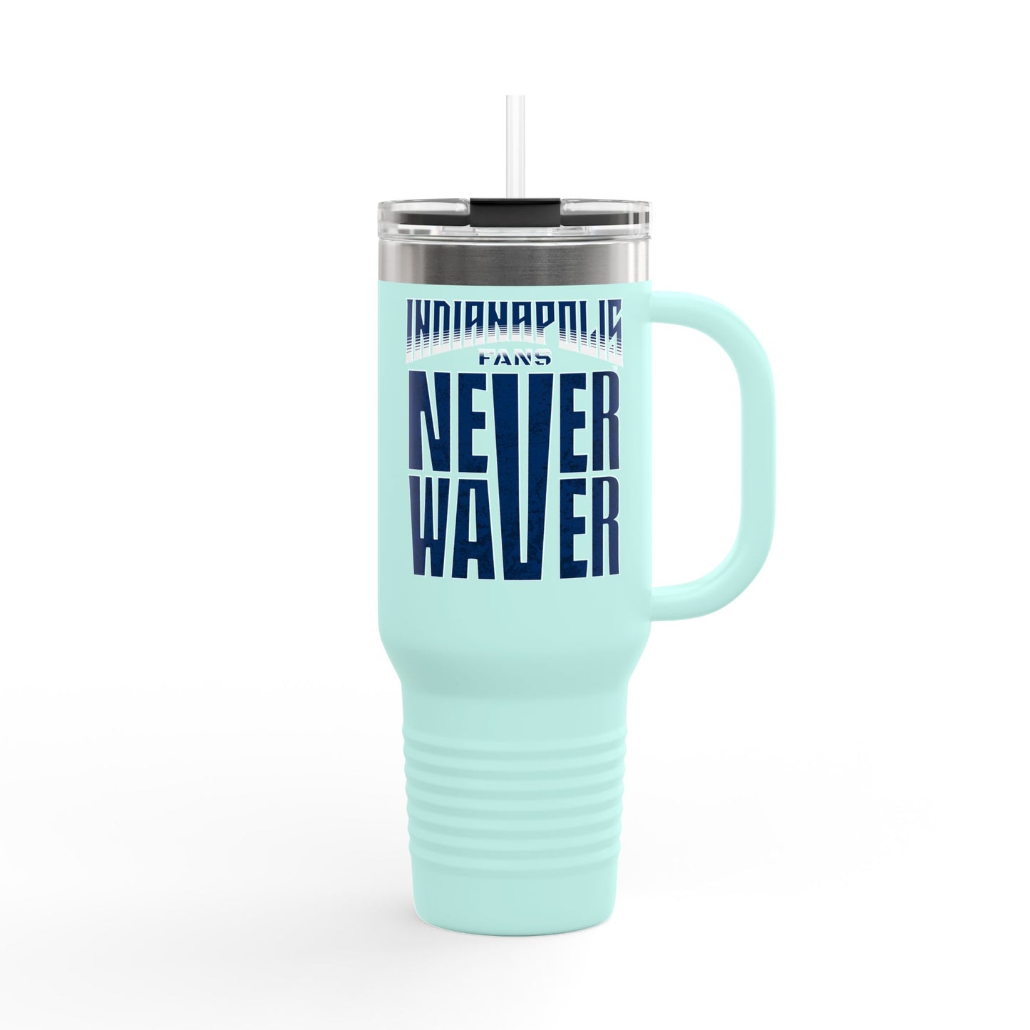 Indianapolis Fans Never Waver Insulated Travel Mug, 40oz