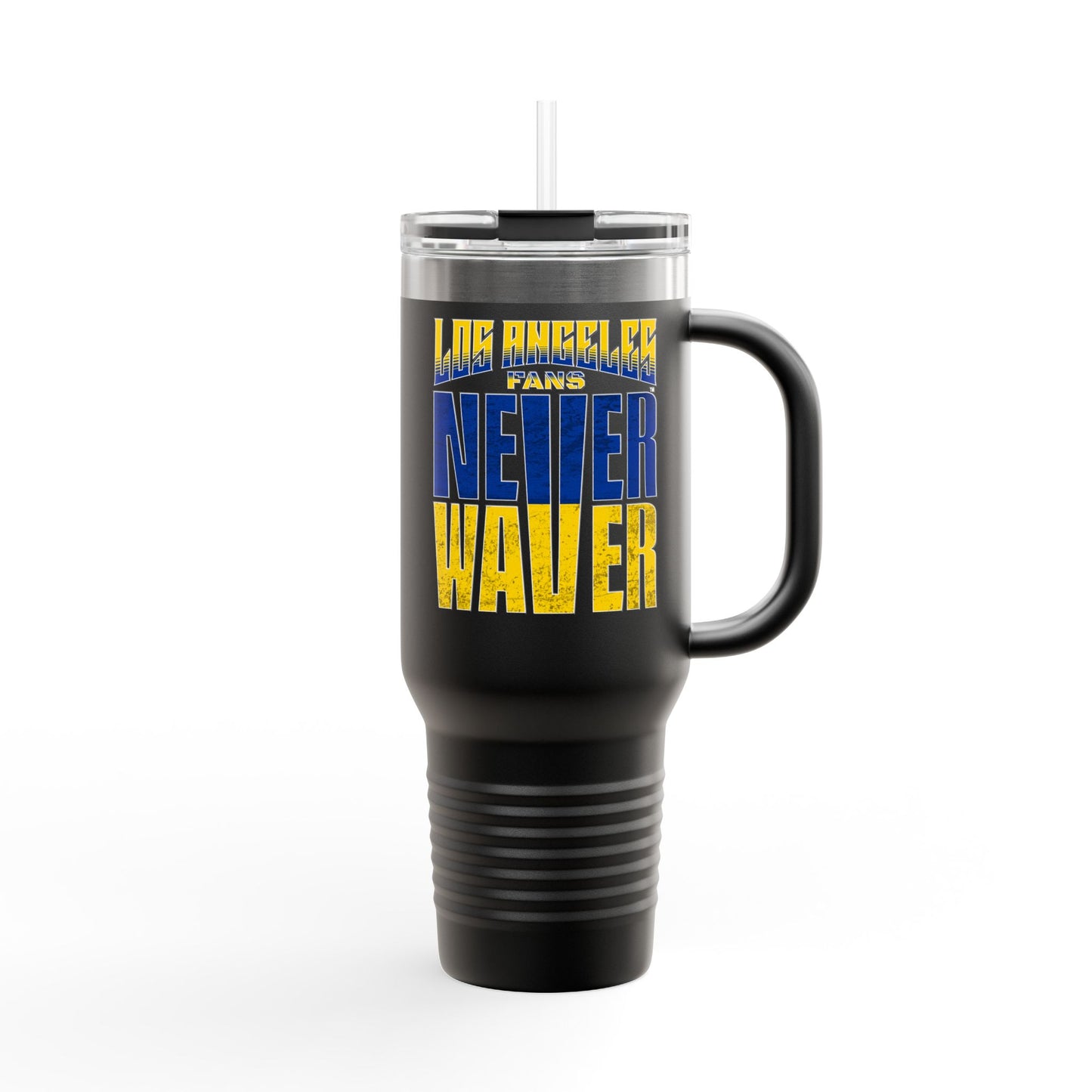 Los Angeles Fans Never Waver Insulated Travel Mug, 40oz