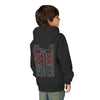 Atlanta Fans Never Waver Youth Heavy Blend Hooded Sweatshirt