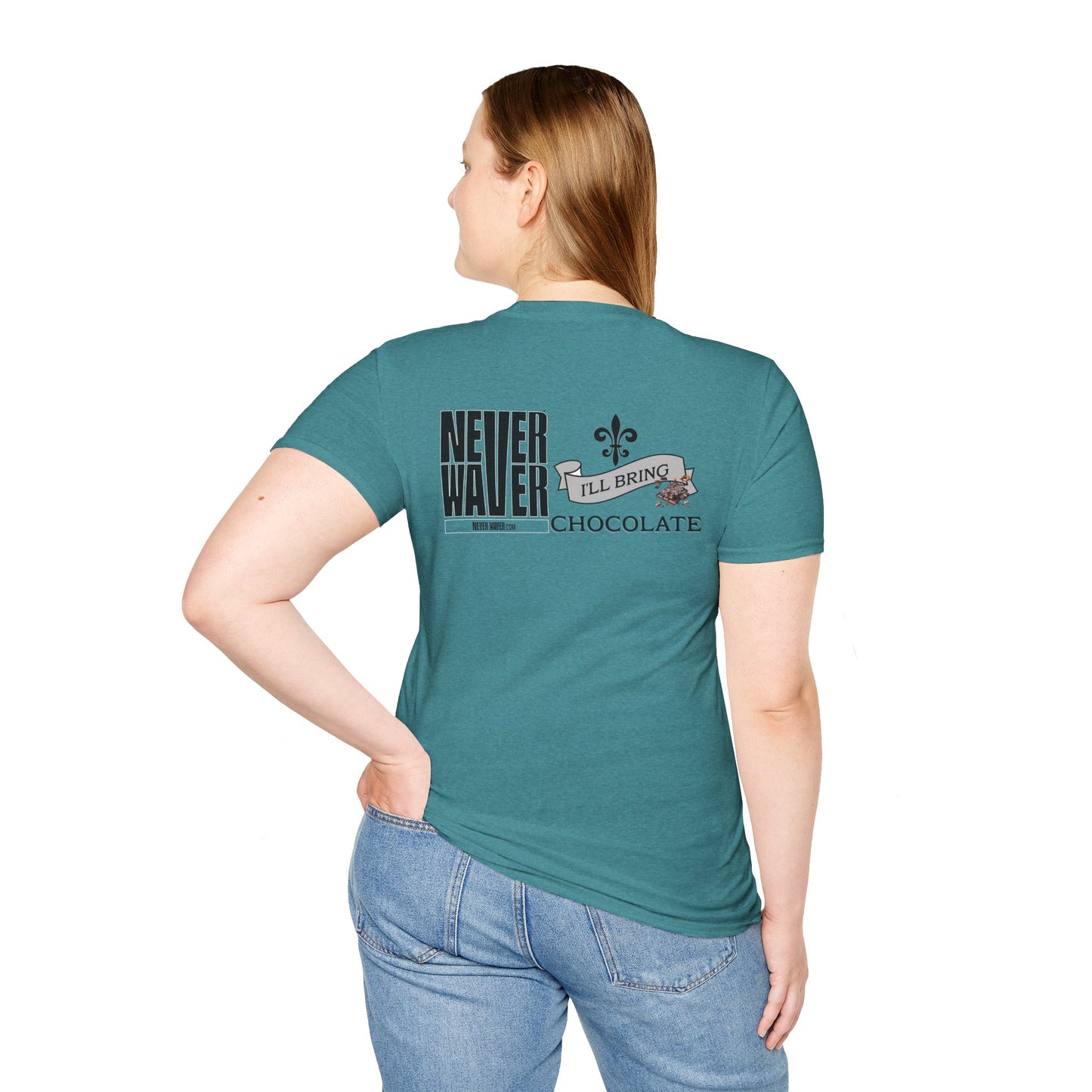 Never Waver I'll Bring The Chocolate Unisex Softstyle T-Shirt