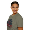 Never Waver Be Red White & a Little Bougie Unisex Softstyle T-Shirt