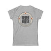 Never Waver Save Water, Drink Whisky Women's Soft Style Tee