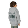 Philadelphia Fans Never Waver Youth Heavy Blend Hooded Sweatshirt