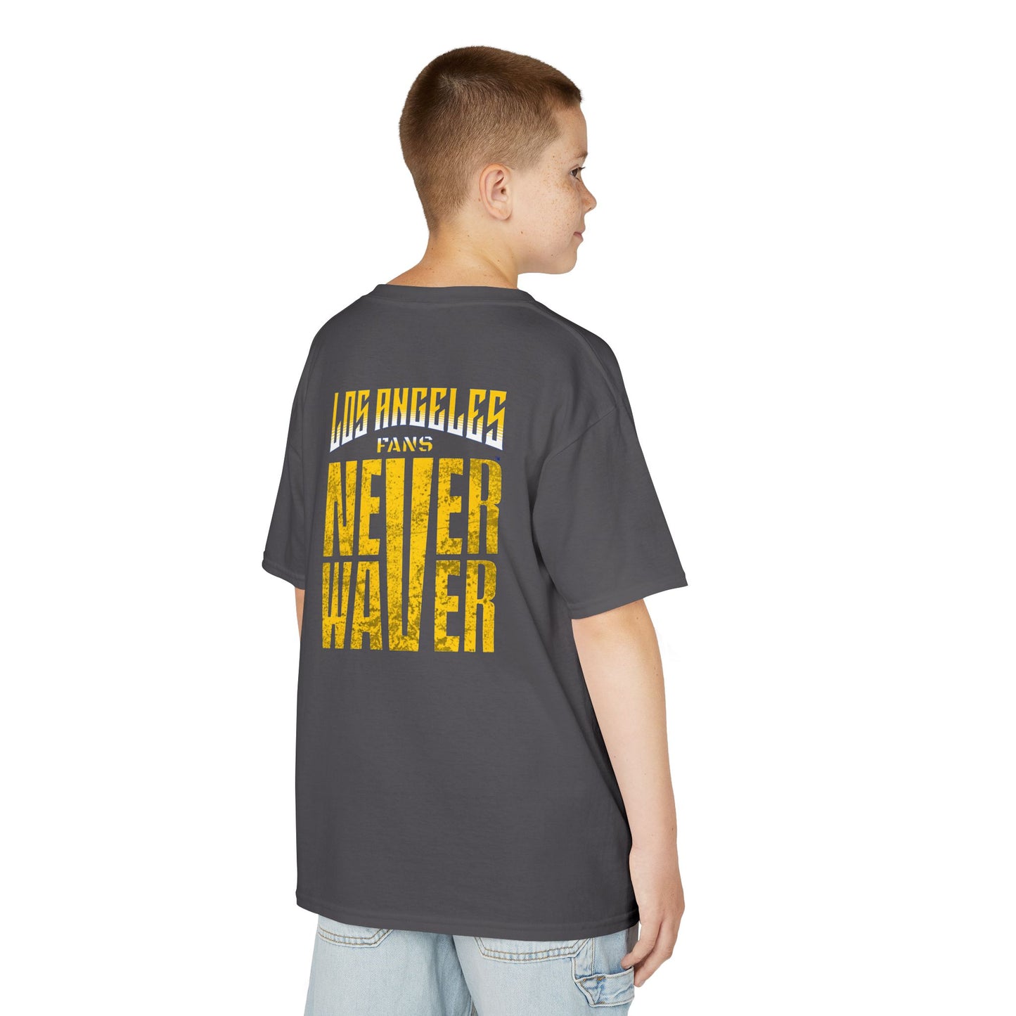 Los Angeles  Fans Never Waver Kids Heavy Cotton™ Tee