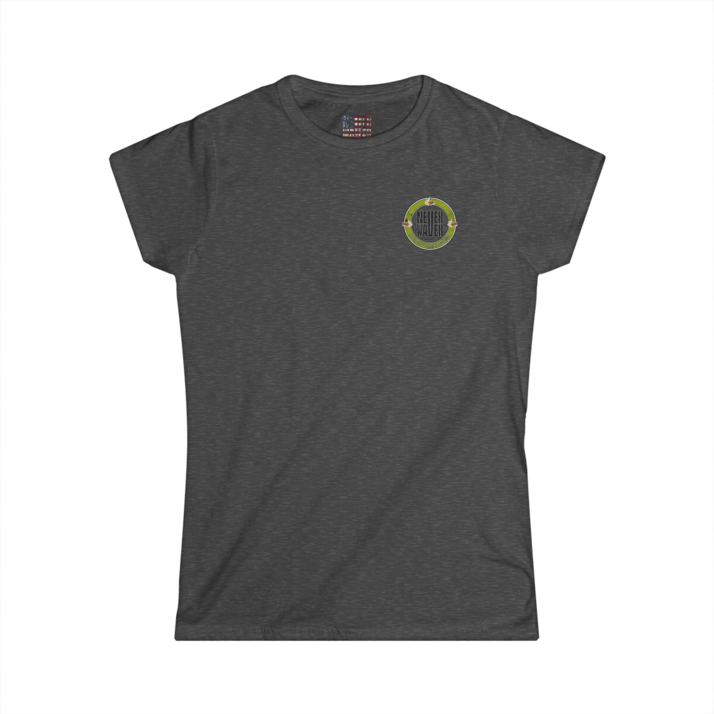 Never Waver Tequila, Tacos, And Friends Women's Soft Style Tee