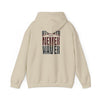 Atlanta Fans Never Waver Leopard Football Sweatshirt Unisex Heavy Blend™ Hoodie