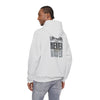 Las Vegas Fans Never Waver w Leopard Football Unisex Heavy Blend™ Hooded Sweatshirt - Cozy Oversized Style for Fans