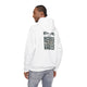 New York Fans Never Waver W Leopard Football Unisex Heavy Blend™ Hooded Sweatshirt by Printify