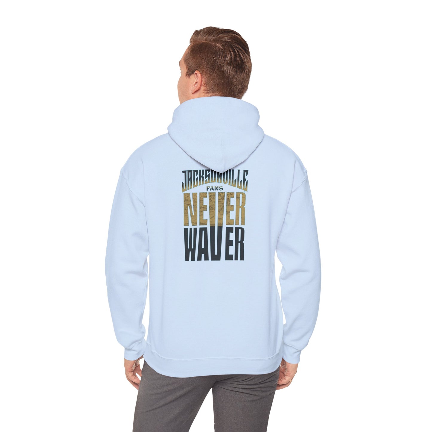 Jacksonville Fans  Never Waver Unisex Heavy Blend™ Hoodie -Sweatshirt