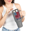 Never Waver USA Insulated Travel Mug, 40oz