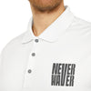 Never Waver Embroidered adidas Unisex Performance Polo