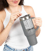 "Never Waver” Jesus Insulated Travel Mug -a bold, eye-catching design that reflects a steadfast faith and confidence in Christ. " - 40oz Sporty Drinkware