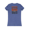 Chicago Fans Never Waver W-Leopard Football Women's Favorite Tee
