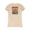 Cincinnati Fans Never Waver W-Leopard Football Women's Favorite Tee