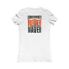 Cincinnati Fans Never Waver W-Leopard Football Women's Favorite Tee
